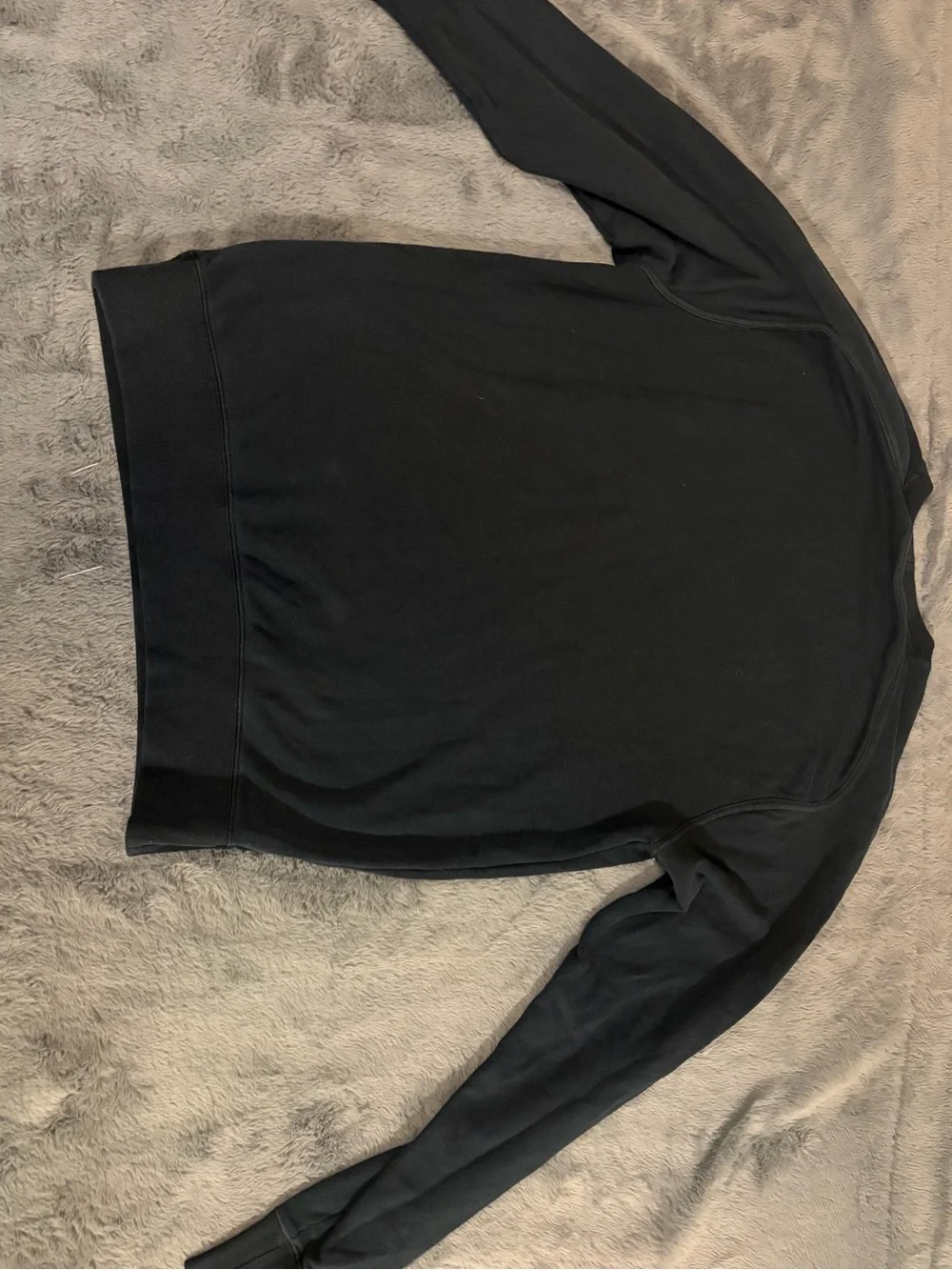 Jordan Black Sweatshirt with Red Jumpman Logo